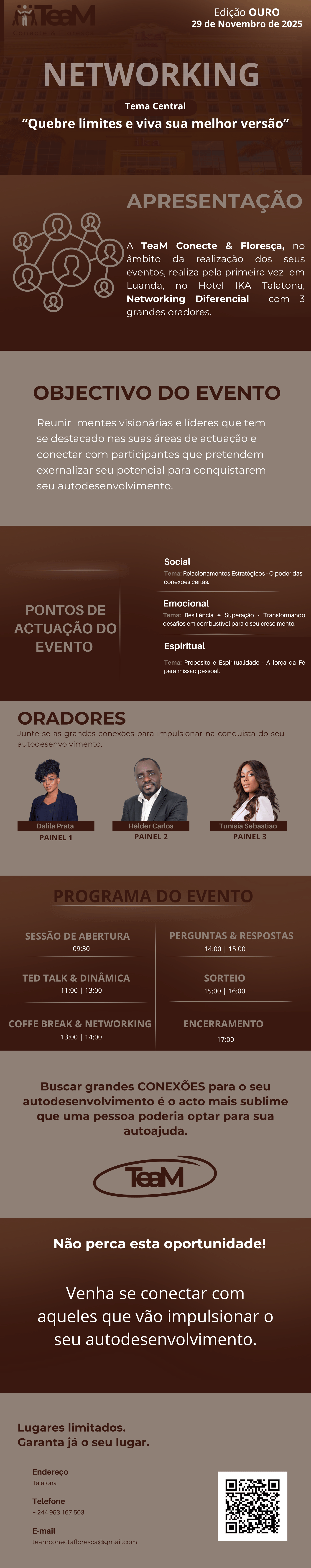 TesM Conecte & Floresça - Apresentação do Evento
